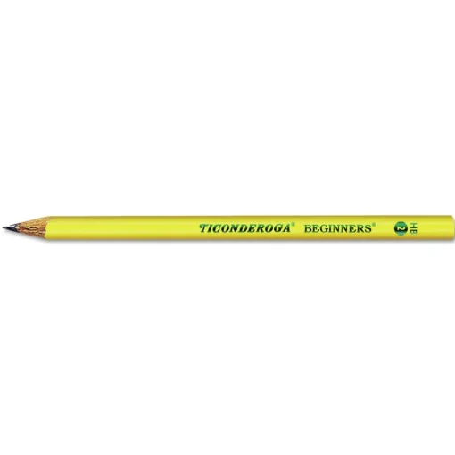 Outlet Ticonderoga Beginners HB (#2) Woodcase Pencil with Microban - Black Lead/Yellow Barrel (1-Dozen) Pens, Pencils & Markers