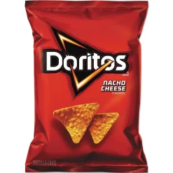 Clearance 1.75 oz Tortilla Chips Bag - Nacho Cheese (64/Carton) Food And Snacks