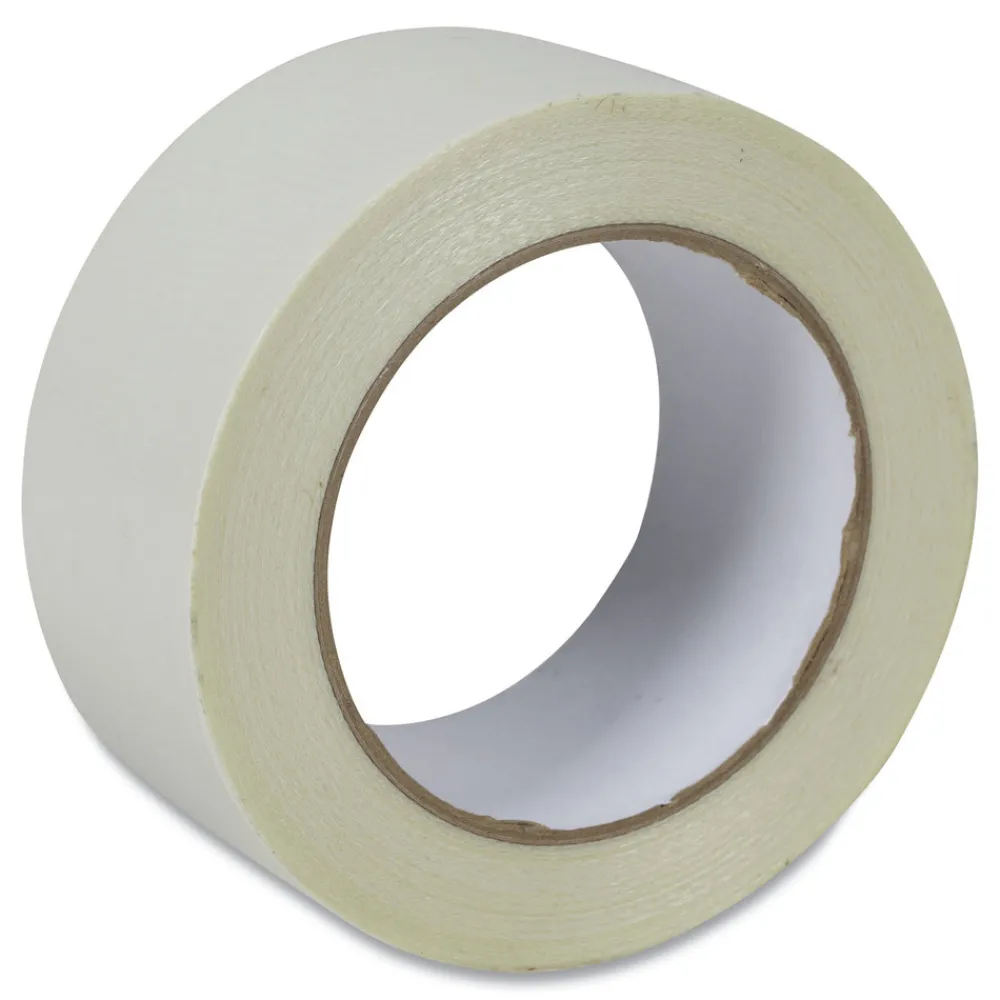 Outlet 1.88 in. x 75 ft. 3 in. Core Carpet Tape - White (1-Roll) Tapes & Adhesives