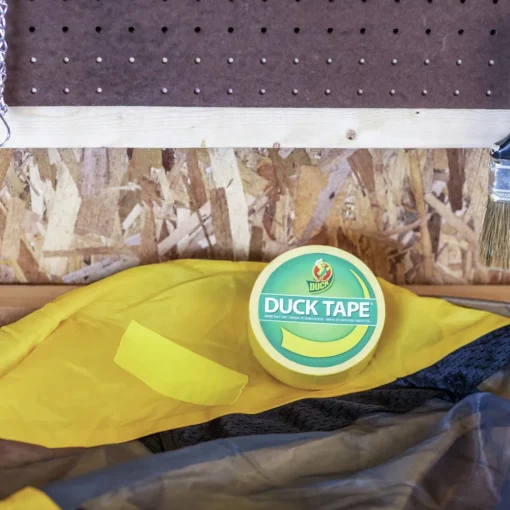 Online 1.88 in. x 20 yards 3 in. Core Colored Duct Tape - Yellow (1-Roll) Mailing, Packing & Shipping