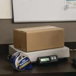 HP260 1.88 in. x 60 yards 3 in. Core Packaging Tape with Dispenser - Clear (1-Roll) Mailing, Packing & Shipping