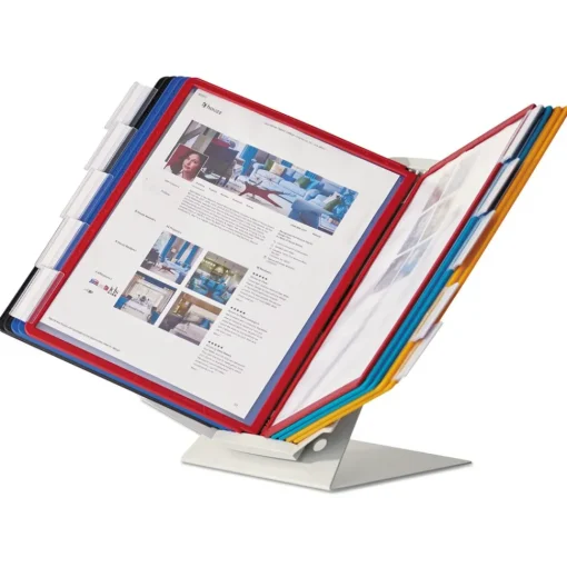 Clearance 10 Panels VARIO Pro Legal Desktop Reference System - Assorted Borders and Panels Desk Accessories & Office Organizers