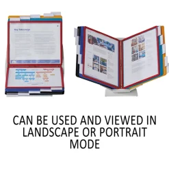 Clearance 10 Panels VARIO Pro Legal Desktop Reference System - Assorted Borders and Panels Desk Accessories & Office Organizers