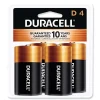 CopperTop Alkaline D Batteries (4/Pack) Battery And Electrical Testers