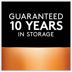 CopperTop Alkaline D Batteries (4/Pack) Battery And Electrical Testers