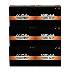 Clearance CopperTop Alkaline C Batteries (72/Carton) Office Electronics & Batteries