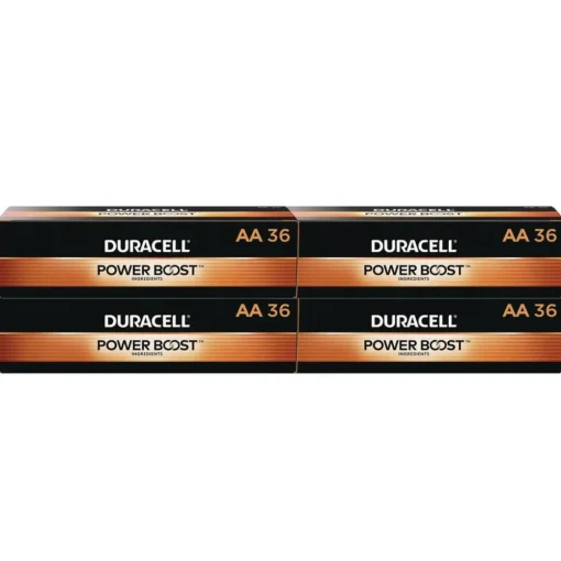 Outlet Power Boost CopperTop Alkaline AA Batteries (144/Carton) Office Electronics & Batteries