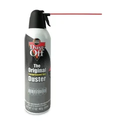 Sale 17 oz. Can Disposable Compressed Air Duster (2/Pack) Office Accessories