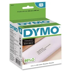 Clearance 30572 LabelWriter 1.12 in. x 3.5 in. Address Labels - White (520/Pack) Labels & Label Makers