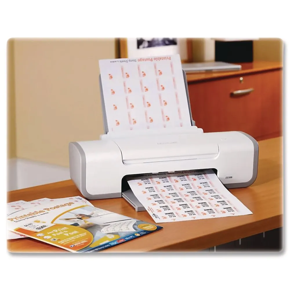 Online Printable Postage Stamp Sheets - White (192/Pack) Labels & Label Makers