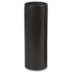 Discount 40 in. x 46 in. 45 gal. 1.65 mil Linear Low Density Recycled Can Liners - Black (100/Carton) Trash & Waste Bins