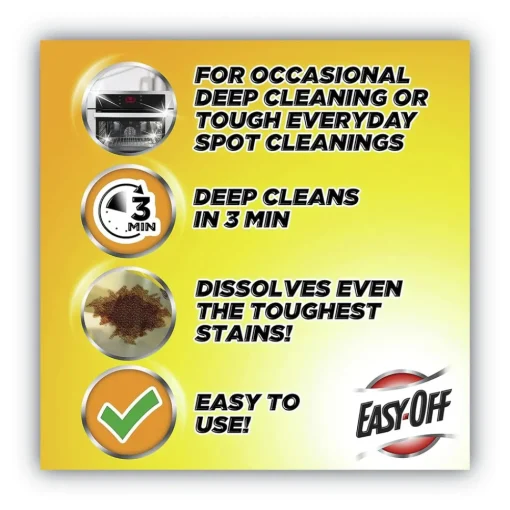 Hot 14.5 oz. Aerosol Spray Heavy Duty Foam Oven Cleaner - Fresh Scent (12/Carton) Cleaning & Janitorial Supplies