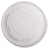 Sale EP-ECOLID-SPL 12 oz./16 oz./32 oz. World Art PLA-Laminated Plastic Soup Container Lids - White (500/Carton) Tabletop And Serveware