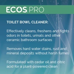 Hot 24 oz Toilet Bowl Cleaner Squeeze Bottle - Fresh Cedar Scent (6/Carton) Cleaning & Janitorial Supplies