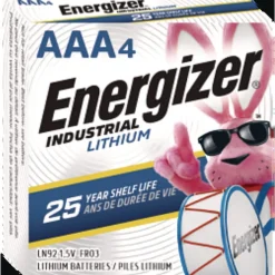 Discount 1.5 Volts Industrial Lithium AAA Battery (4/Pack) Office Electronics & Batteries