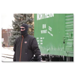 Best N-Ferno 6821 One Size Fits Most Polyester Fleece Balaclava Face Mask - Black Masks