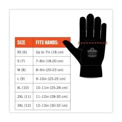 Clearance ProFlex 710 9 in. Long Heavy-Duty Mechanics Gloves - Small Gray (1-Pair) Work Gloves