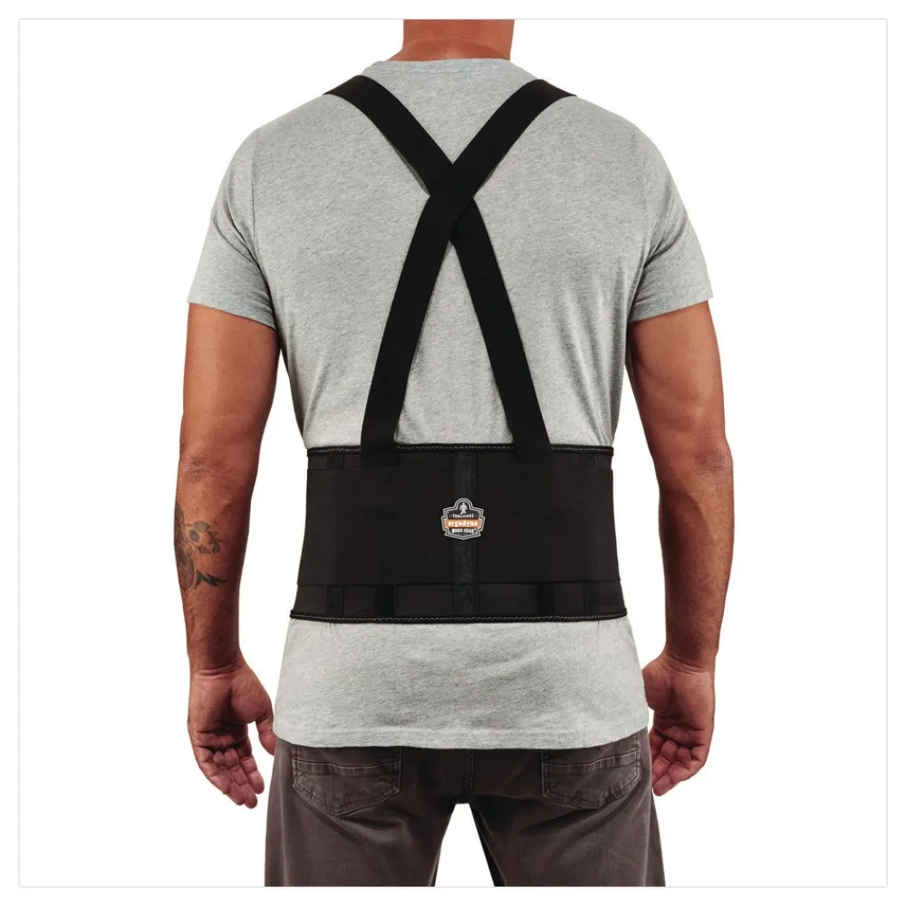 Proflex 1650 Economy Elastic Back Support (2x-Large/ Black) Office Furniture & Lighting