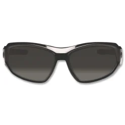 Outlet Skullerz Loki Nylon/Polycarb Safety Glasses/Goggles - Black Frame/Smoke Lens Eye Protection