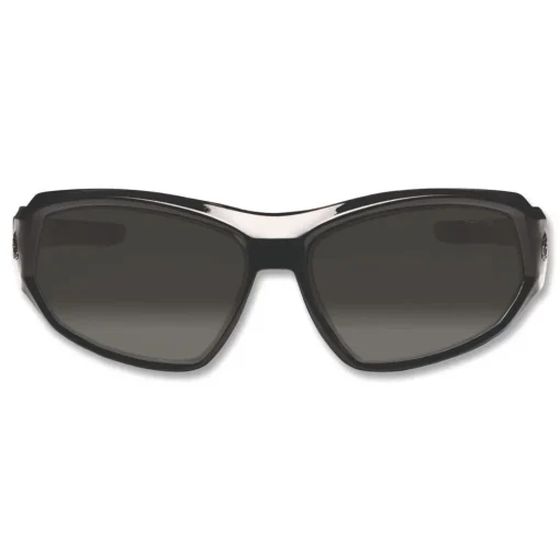 Outlet Skullerz Loki Nylon/Polycarb Safety Glasses/Goggles - Black Frame/Smoke Lens Eye Protection
