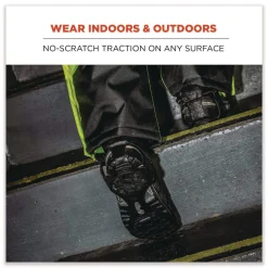 Best Trex 6325 Spikeless Traction Devices - Medium (Men's Size 8 to 11) Black (1-Pair) Fall Protection