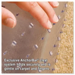46 x 60 Natural Origins Chair Mat for Carpet - Clear Office Furniture & Lighting