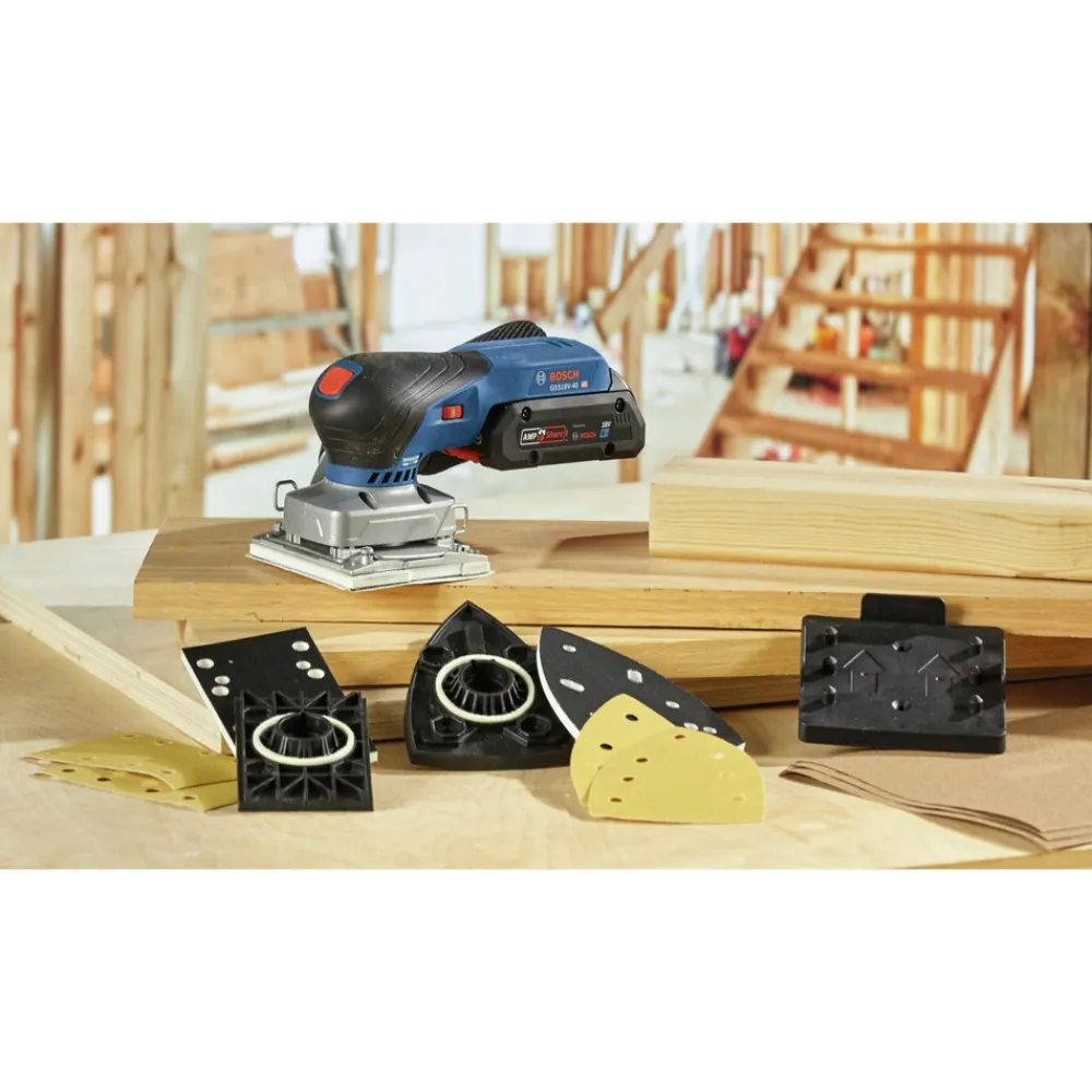 Sale Factory Reconditioned 18V Brushless Lithium-Ion Cordless Sheet Orbital Finishing Sander (Tool Only) Sanders & Polishers