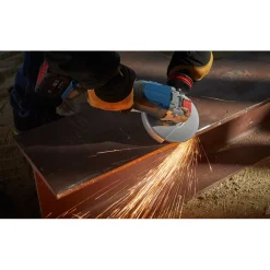 Online Factory Reconditioned PROFACTOR 18V Spitfire X-LOCK Connected-Ready 5 - 6 in. Cordless Angle Grinder Kit with Slide Switch (8.0 Ah) Angle Grinders