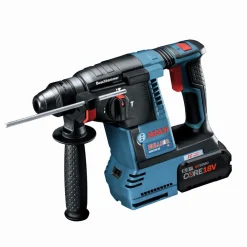 Discount Factory Reconditioned Bulldog 18V Brushless Lithium-Ion 1 in. Cordless SDS-Plus Rotary Hammer Kit with 2 Batteries (8 Ah) Concrete Tools|Demo And Breaker Hammers