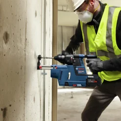 Discount Factory Reconditioned Bulldog 18V Brushless Lithium-Ion 1 in. Cordless SDS-Plus Rotary Hammer Kit with 2 Batteries (8 Ah) Concrete Tools|Demo And Breaker Hammers