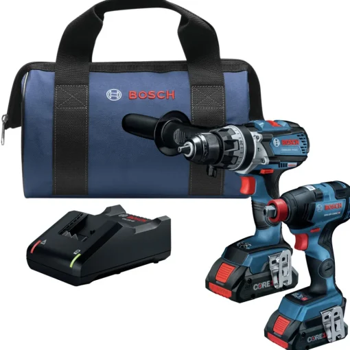 Hot Factory Reconditioned 18V Brute Tough Connected-Ready EC Brushless Li-Ion 1/2 in. Cordless Hammer Drill Driver / 1/4 / 1/2 in. 2-In-1 Impact Driver Combo Kit (4 Ah) Combo Kits
