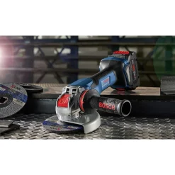Discount Factory Reconditioned 18V PROFACTOR Brushless Lithium-Ion 5 in. - 6 in. Cordless X-LOCK Angle Grinder with Paddle Switch (Tool Only) Angle Grinders