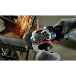Discount Factory Reconditioned 18V Lithium-Ion Brushless 4-1/2 - 5 in. Cordless Angle Grinder with Slide Switch (Tool Only) Angle Grinders