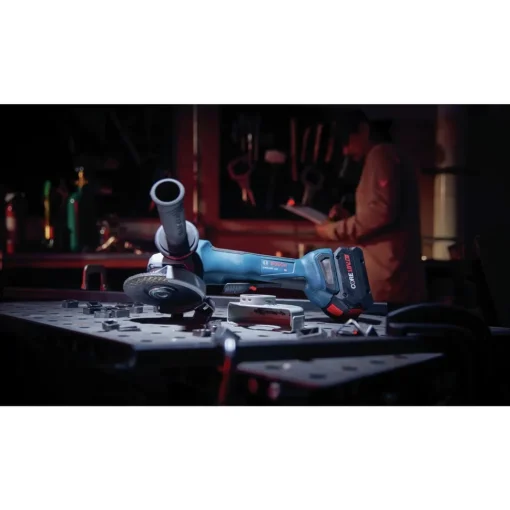 Discount Factory Reconditioned 18V Brushless Lithium-Ion 4-1/2 - 5 in. Cordless Angle Grinder with Paddle Switch (Tool Only) Angle Grinders