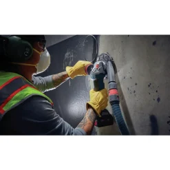 Discount Factory Reconditioned 18V Brushless Lithium-Ion 4-1/2 - 5 in. Cordless Angle Grinder with Paddle Switch (Tool Only) Angle Grinders