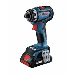 Clearance Factory Reconditioned 18V Brushless Lithium-Ion Cordless 5-In-1 Flexiclick System Drill Driver with 2 Batteries (4 Ah) Drill Drivers