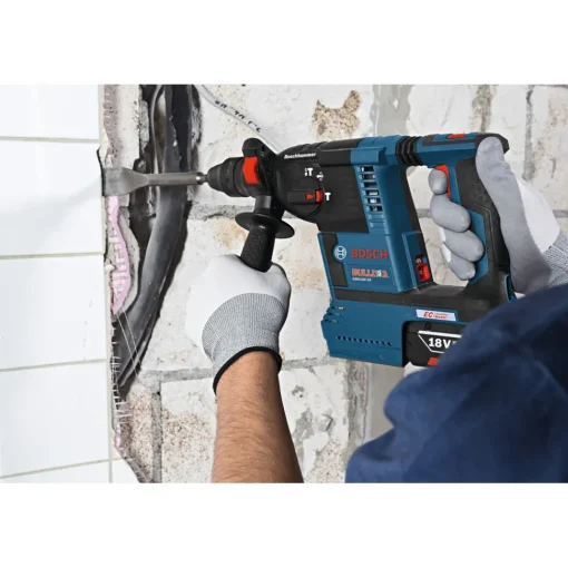 Factory Reconditioned 18V Lithium-Ion EC Brushless SDS-Plus Bulldog 3/4 in. Cordless Rotary Hammer Drill (Tool Only) Hammer Drills