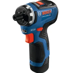 Best Factory Reconditioned 12V Max Brushless Lithium-Ion 1/4 in. Cordless Hex Two-Speed Screwdriver Kit with 2 Batteries (2.0 Ah) Electric Screwdrivers