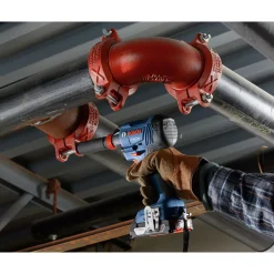 Outlet Factory Reconditioned 18V Freak Lithium-Ion 1/4 in. and 1/2 in. Cordless Two-In-One Bit/Socket Impact Driver Kit (2 Ah) Impact Drivers|Impact Drivers