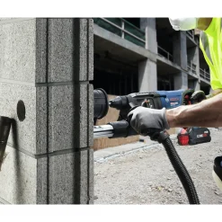 Hot Factory Reconditioned 18V EC Brushless Lithium-Ion SDS-Plus Bulldog 1 in. Cordless Rotary Hammer Kit (4 Ah) Concrete Tools|Demo And Breaker Hammers