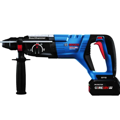 Online Factory Reconditioned 18V PROFACTOR Brushless Lithium-Ion 1-1/8 in. Cordless Connected-Ready SDS-plus Bulldog Rotary Hammer Kit with 2 Batteries (8 Ah) Concrete Tools|Demo And Breaker Hammers