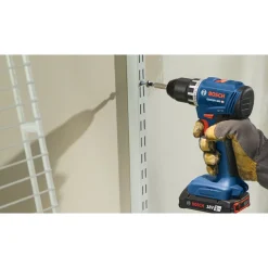 Discount Factory Reconditioned 18V Lithium-Ion Brushless 1/2 in. Cordless Compact Drill Driver Kit with 2 Batteries (2 Ah) Drill Drivers
