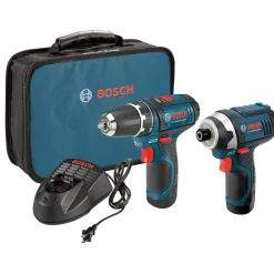 Discount Factory Reconditioned 12V Max Lithium-Ion 3/8 in. Cordless Drill/Driver and Impact Driver Combo Kit (2 Ah) Combo Kits