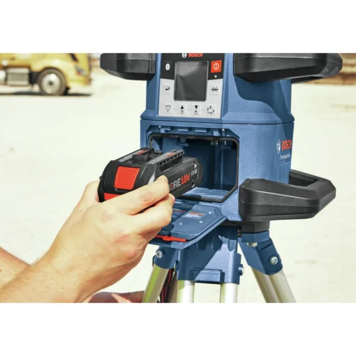 Online Factory Reconditioned 18V REVOLVE4000 Lithium-Ion Connected Self-Leveling Cordless Horizontal/Vertical Rotary Laser Kit (4 Ah) Measuring Tools