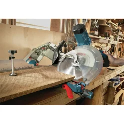 Sale Factory Reconditioned 12 in. Dual-Bevel Glide Miter Saw Miter Saws
