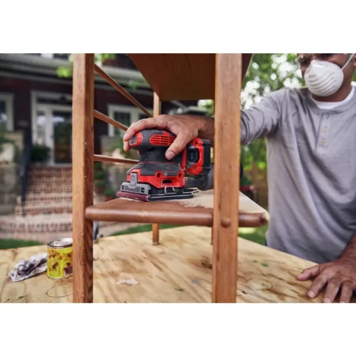Clearance Factory Reconditioned V20 Lithium-Ion Cordless 1/4 in. Sheet Sander (Tool Only) Sanders & Polishers