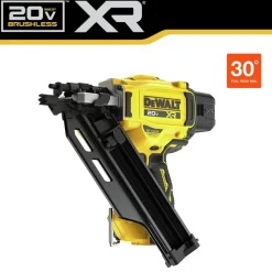Factory Reconditioned 20V MAX XR Lithium-Ion Brushless Paper Collated 30-Degree Cordless Framing Nailer (Tool Only) Nailers & Staplers
