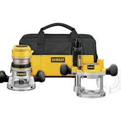 Online Factory Reconditioned 2-1/4 HP EVS Fixed/Plunge Base Router Combo Kit with Soft Case Woodworking Tools|Routers And Trimmers