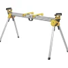 Discount Factory Reconditioned 9 in. x 150 in. x 32 in. Heavy-Duty Miter Saw Stand - Silver Power Tool Accessories