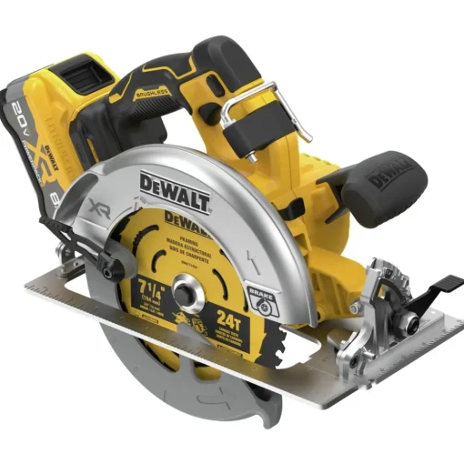 Factory Reconditioned 20V MAX XR Lithium-Ion Brushless 7-1/4 in. Cordless Circular Saw Kit with POWERPACK (8 Ah) Circular Saws|Scroll Saws